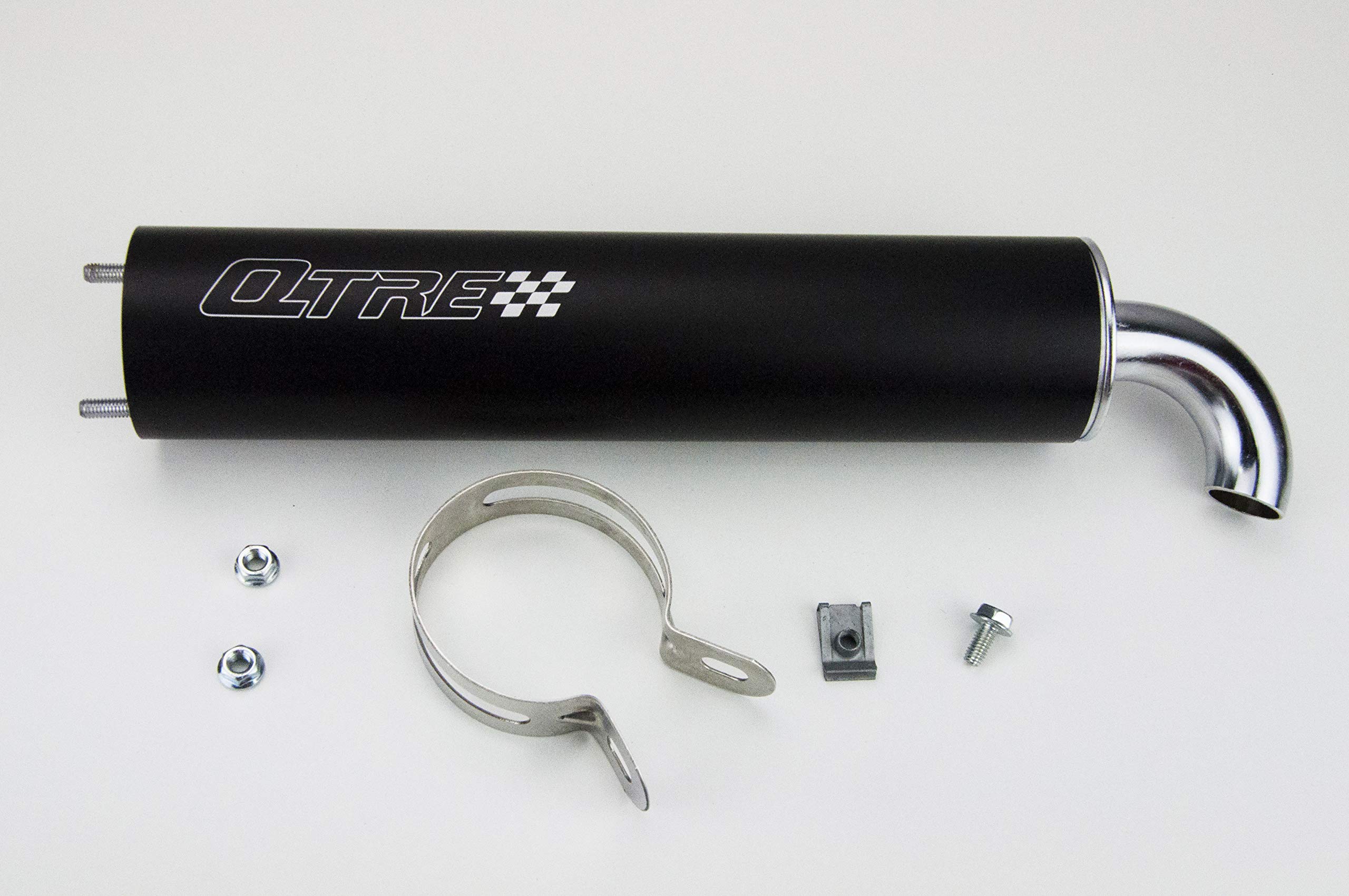Tecnigas Q-TRE Auspuff kompatibel mit Yamaha Jog Aerox MBK Nitro