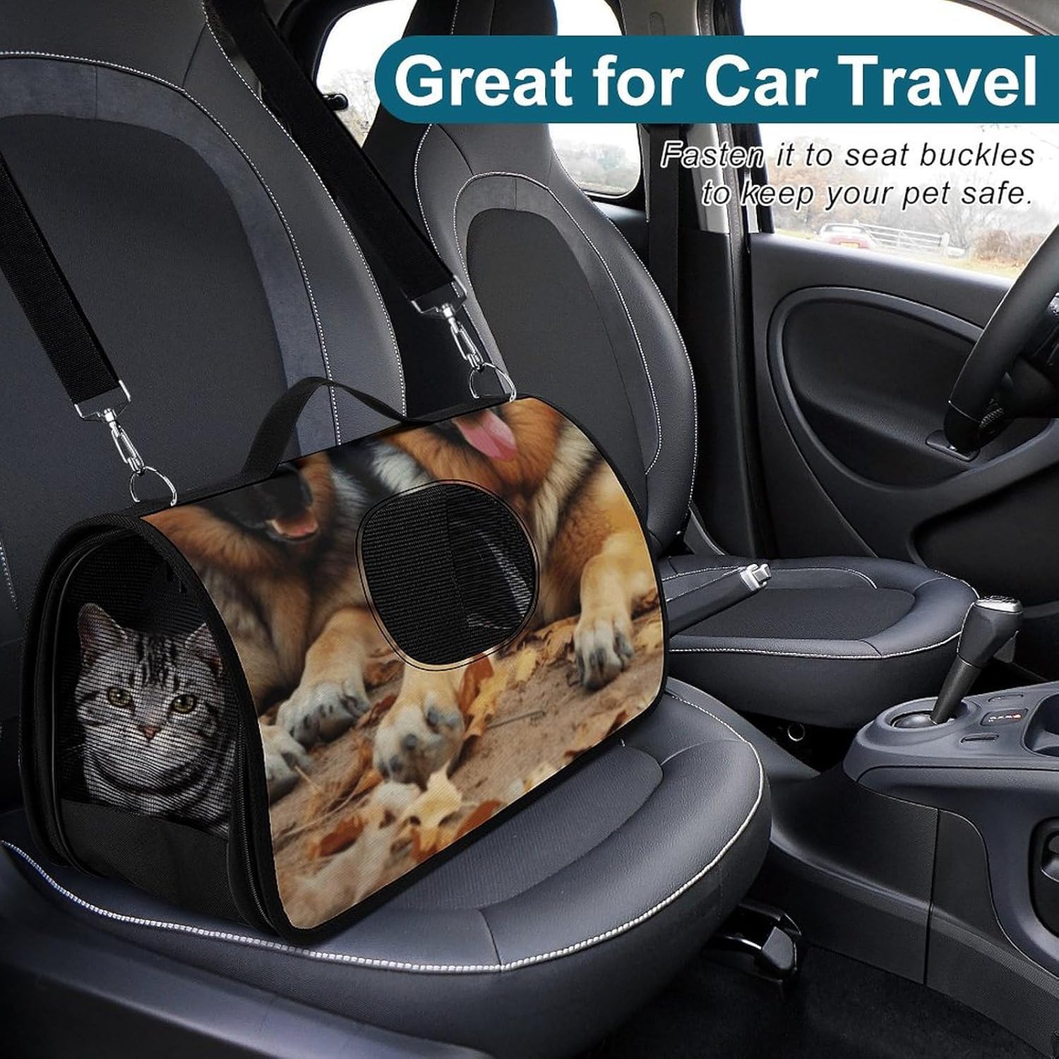 Pet Handbags, German Shepherd Dog Printed Pet Handbags,folding Pet Bags,new Pet Handbags,universal Pet Handbags, 45X26X23.5cm