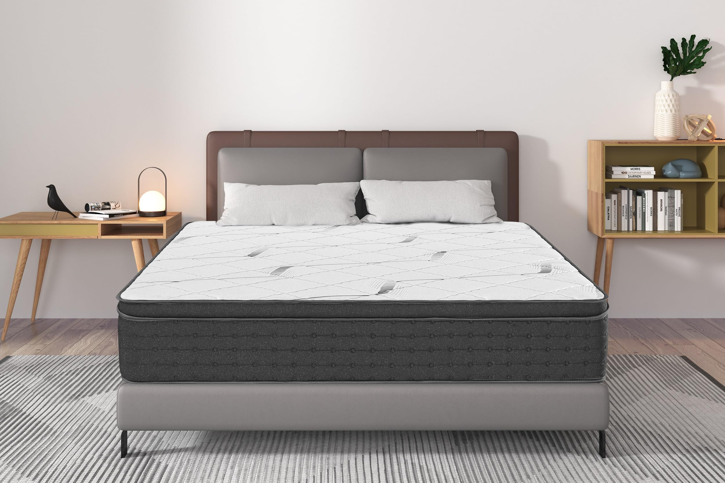 IZTOSS Matelas Luxe 90x190,ErgonomiqueConfort Optimal,22CM Epaisseur
