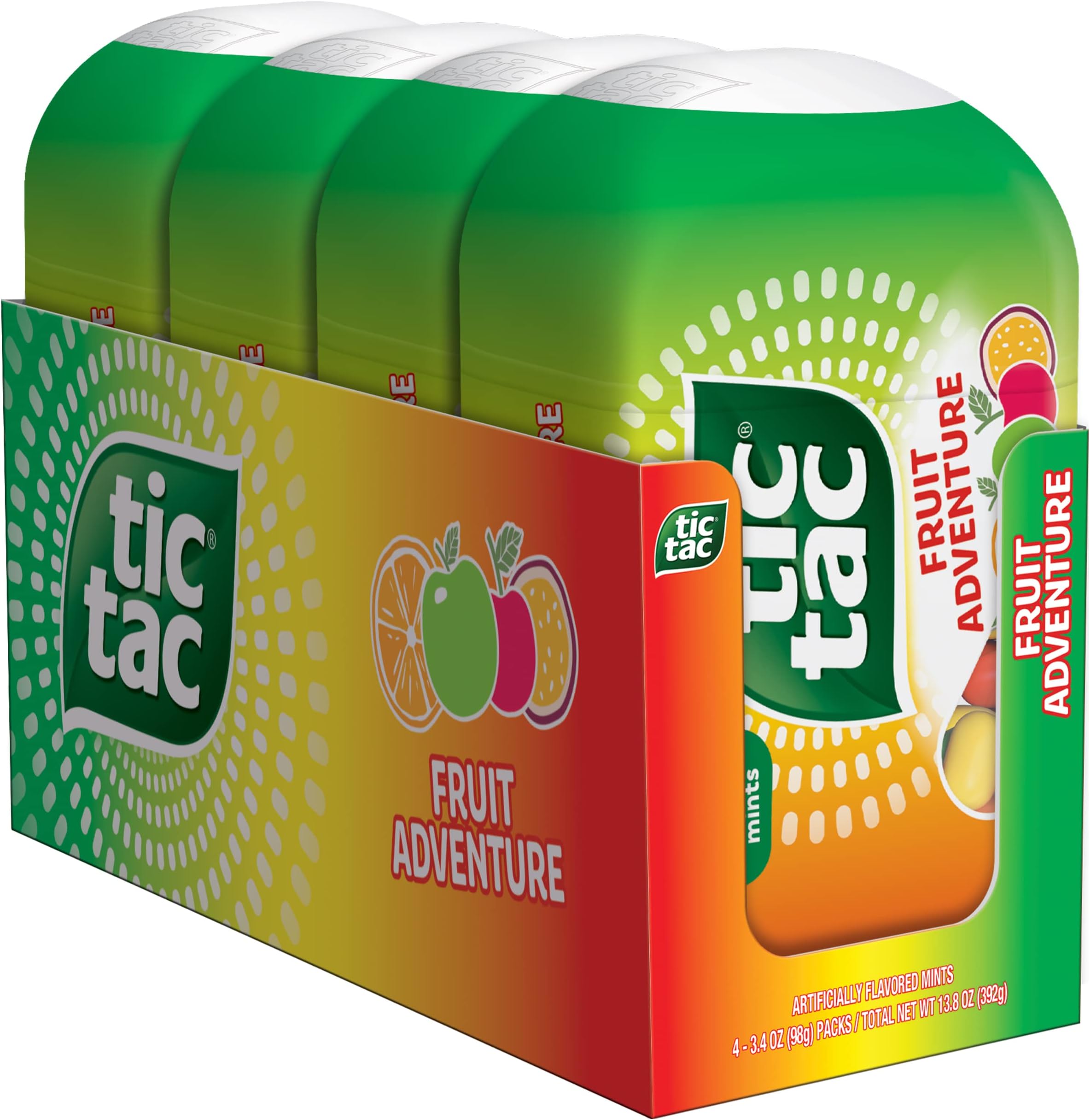 Fruit Adventure Bottles, 100ml (Pack of 4)