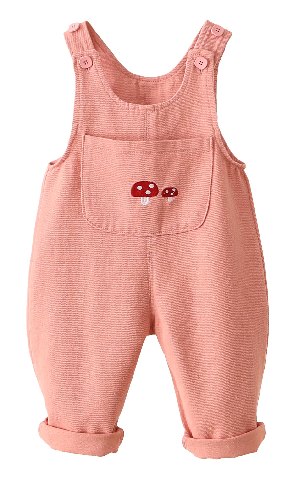 FEOYA Bébé Salopette Sans Manches Travail Fille Combinaison Pantalon Avec Bretelles Réglables Printemps Garçon Overalls Une Pièce Automne 6 Mois-5 Ans