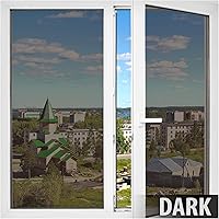 Vista 5 de Película autoadhesiva BDF PRBR para ventanas de calidad superior, ofrece control de temperatura y privacidad durante el día, color bronce