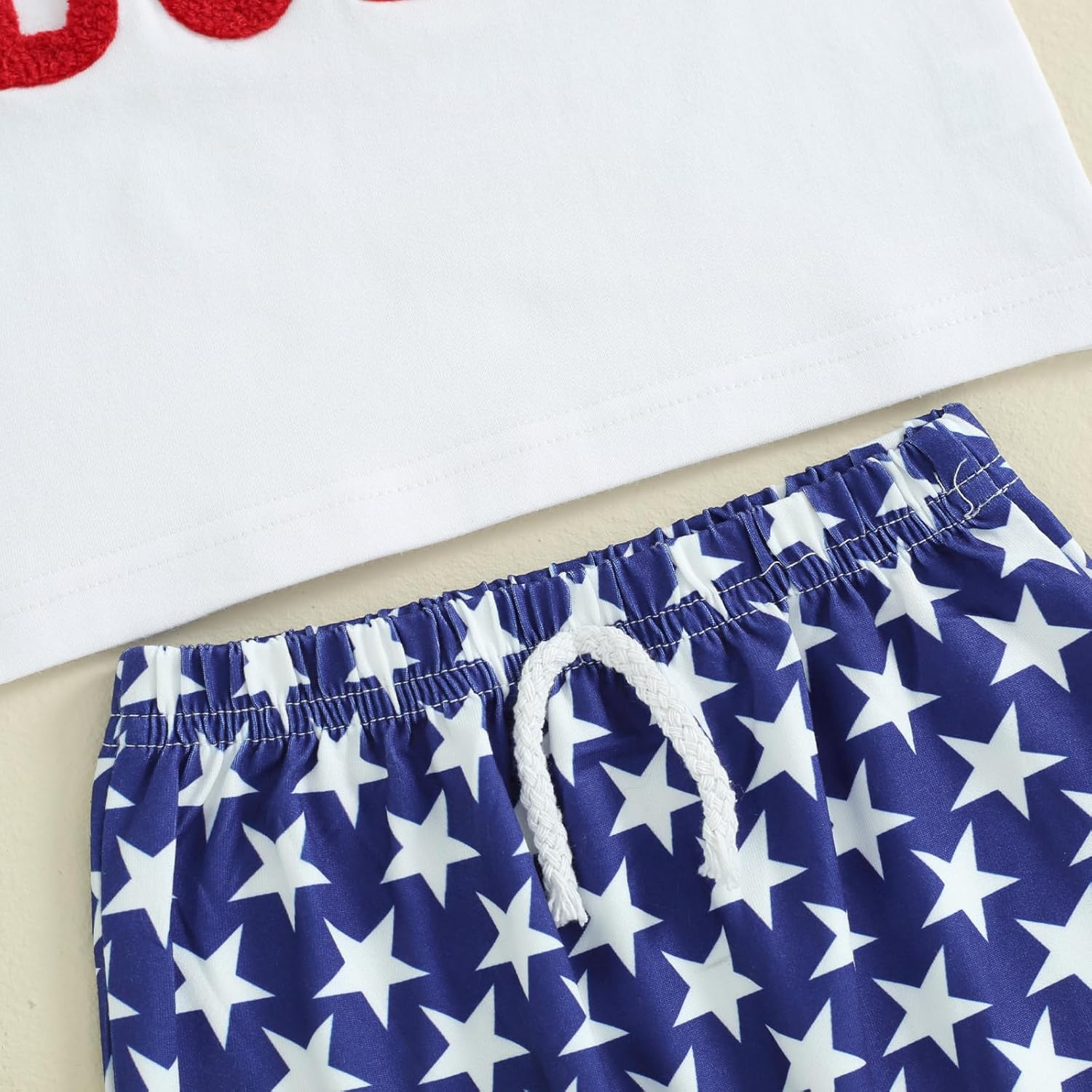 allshope Toddler Baby Boy Summer Outfit Short Sleeve T Shirt Top Casual Shorts Set Infant Newborn Clothes 6 12 18 24 Month 2T - Image 6