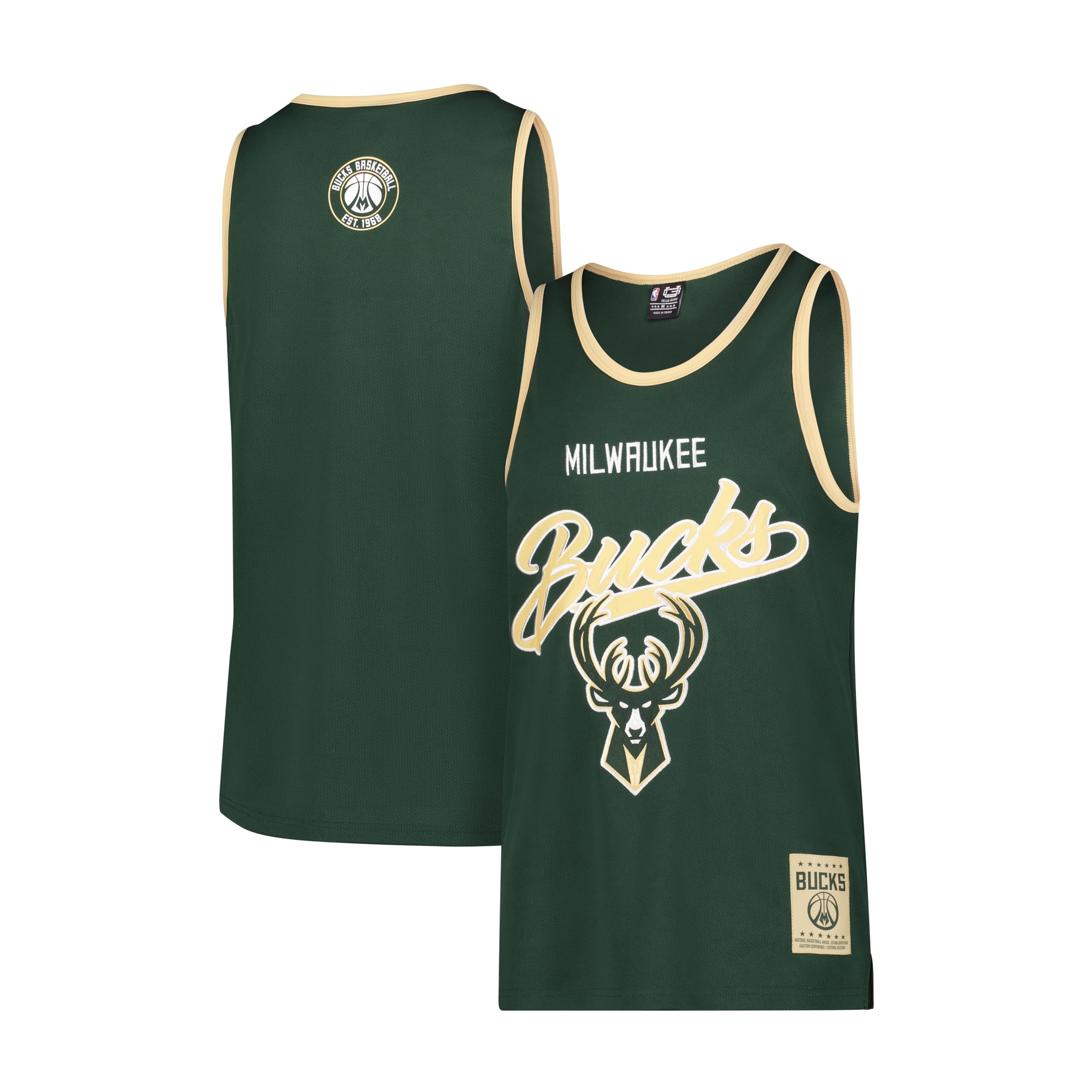 Ultra Game Men's NBA Official Super Soft Jersey Tank Top Muscle T-Shirt