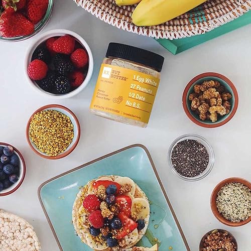 Miniatura 3 de RX Nut Butter Mantequilla de maní canela miel sabor delicioso tarro de 10 onzas 1 unidad