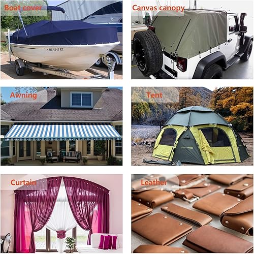 Miniatura 7 de NVAAV Juego de 60 herramientas de cierre a presión, botones de metal de 0.59 pulgadas + alicates resistentes para cuero, broches de cubierta de