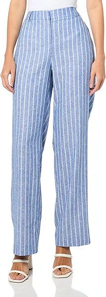 Anne Klein Women's Fly Front Slash Pocket Trouser [Grace]