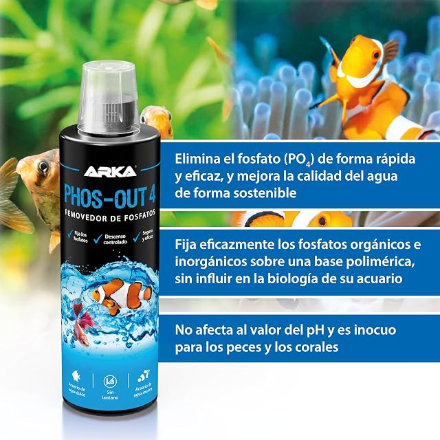 Foto 4 de 7 de Antifosfatos Acuario 236 ml - Phos-out 4 Reduce PO4 Rápido