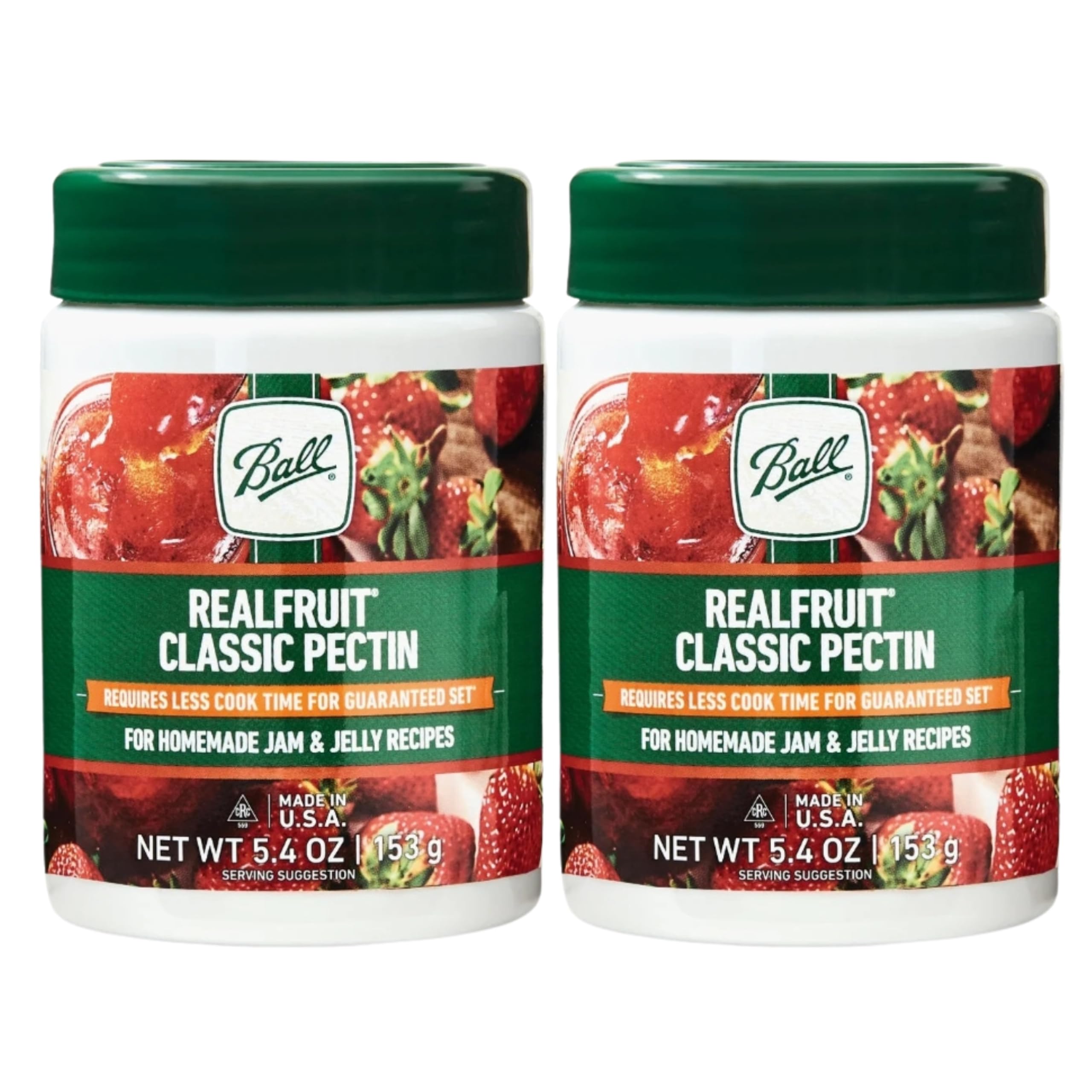 Ball Real Fruit Pectin, Classic, 5.4 oz (Pack of 2)