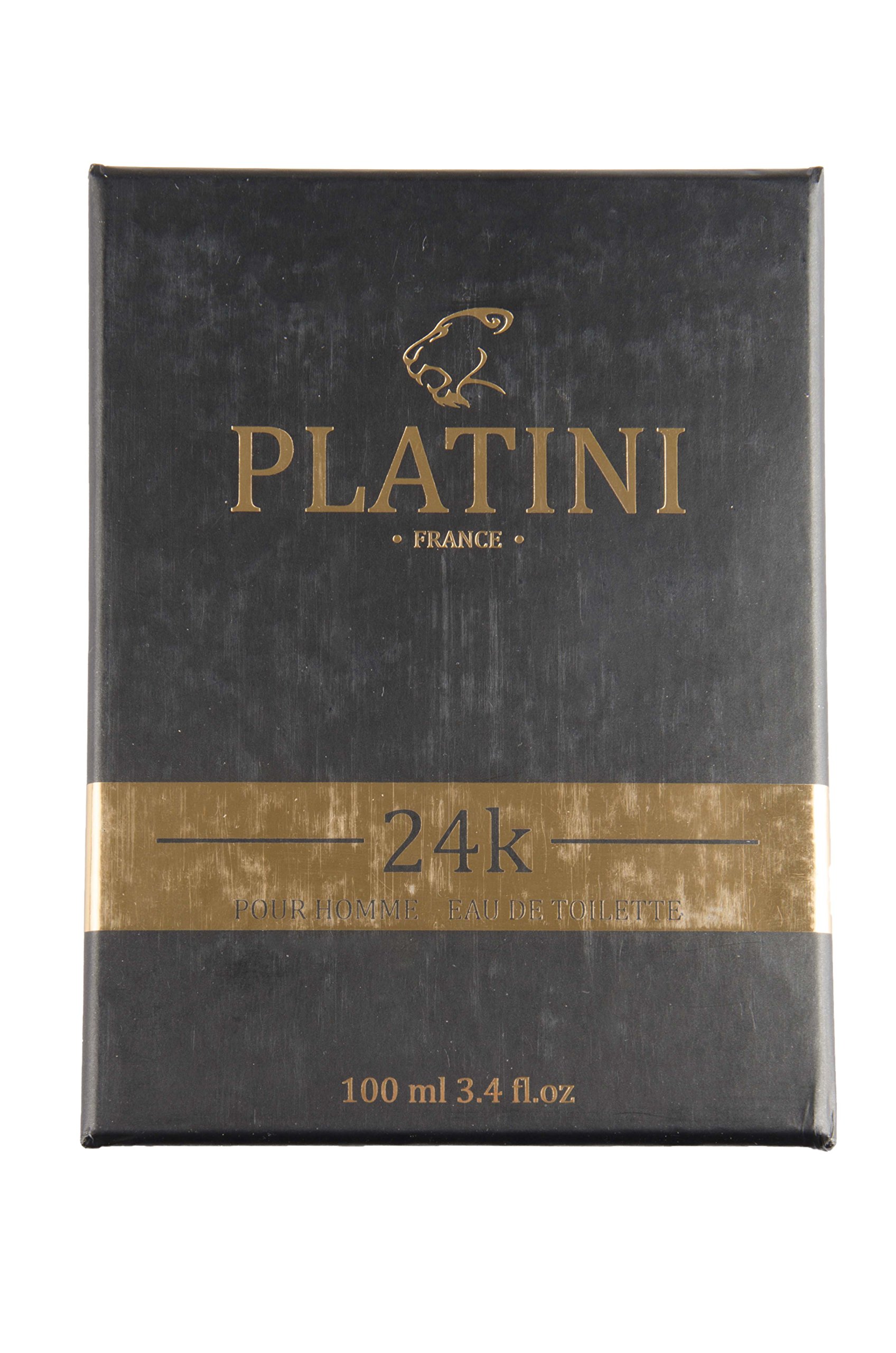 Made In Colombia Platini men Cologne 24k POUR HOMME fragrance 3.4 Oz