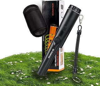 Metal Detector Pinpointer, Professional Handheld Pointer Detector for Adult & Kids Portable Treasure Pinpointing Finder Probe (Black)