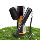VortecSys Metal Detector Pinpointer, Professional Handheld Pointer Detector for Adult & Kids Portable Treasure Pinpointing Finder Probe (Black)