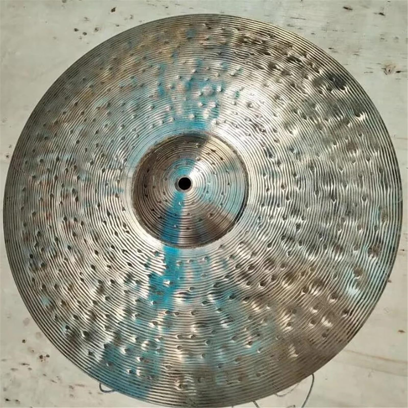 Cymbales pour débutants Cymbale Hi-Hat De 15 Pouces Instrument De Percussion Fait À La Main