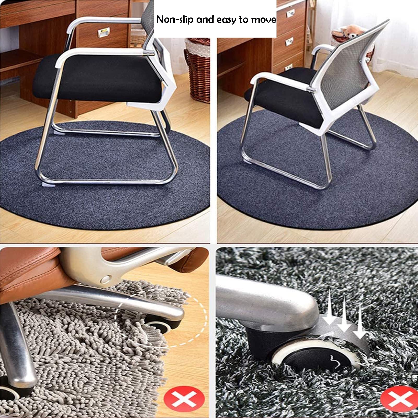 さえら　チェアマット ゲーミングチェアマット デスク下カーペット チェアマット 防音