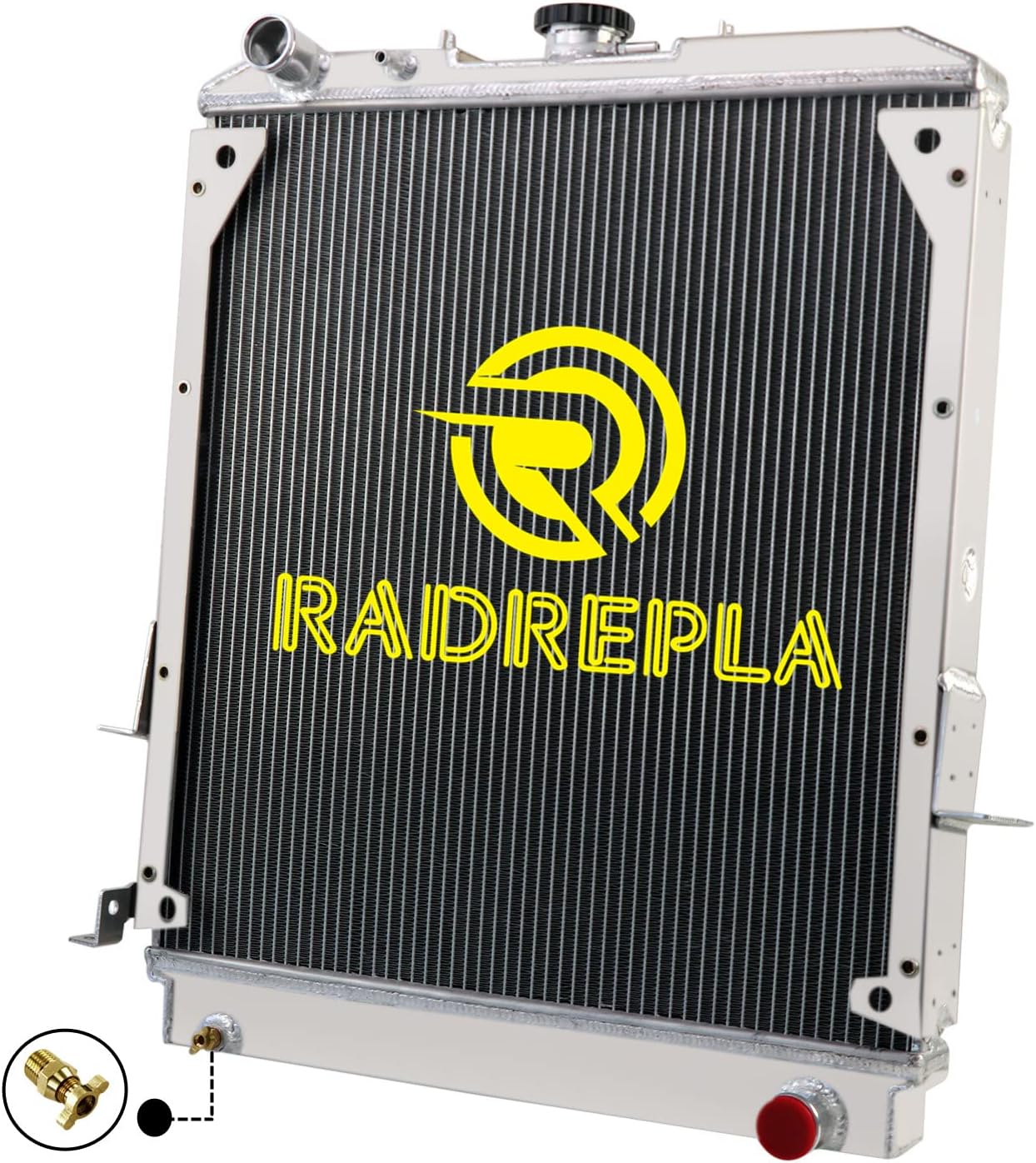 3 Row Radiator For 1994-2004 Isuzu NPR l4 V8 All Aluminum Radiators