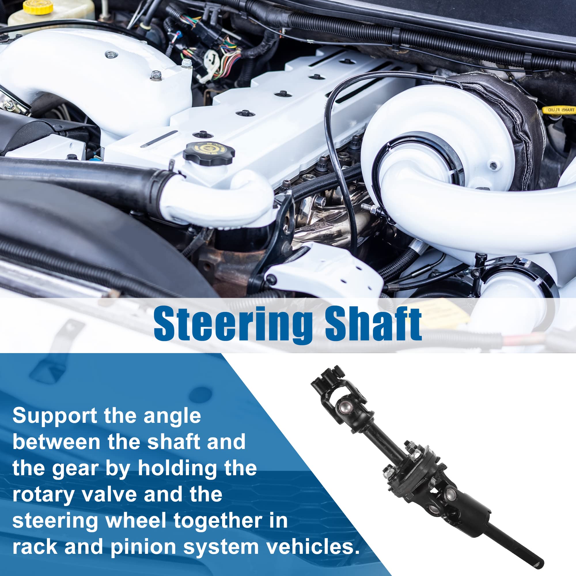 X AUTOHAUX Lenkung Welle Mittlere Lenksäule 48220-65D60 für Chevy