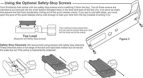 Miniatura 26 de Wimberley AP-616 - Pie de lente de repuesto para Sony 600 f4 GM OSS FE - Estilo Arca-Swiss - Fabricado en Estados Unidos