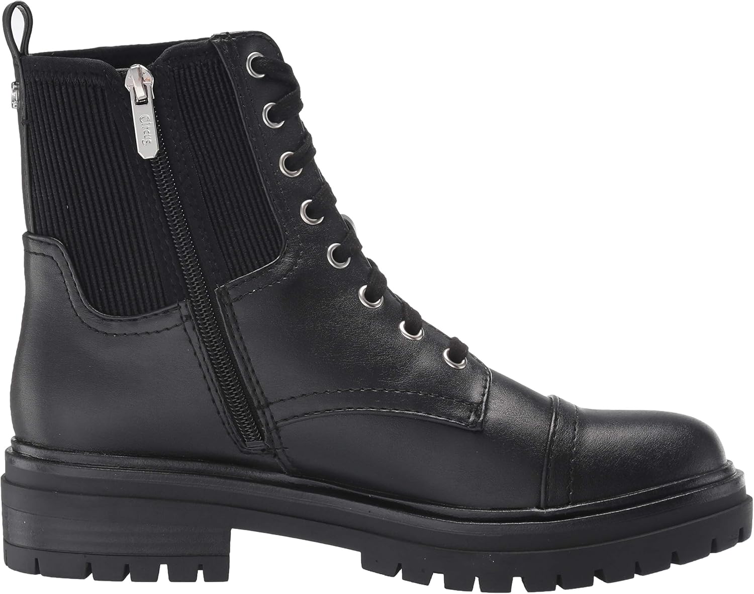Circus NY by Sam Edelman Women's Giovanny Combat Boot 5 Black