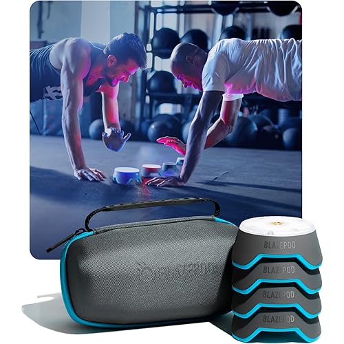 BlazePod Reaction Training Kit Smart Pods for Speed, Agility & Cognitive Drills - Pro-Level Training for Athletes, Trainers, Therapists & Coaches - App Access Included