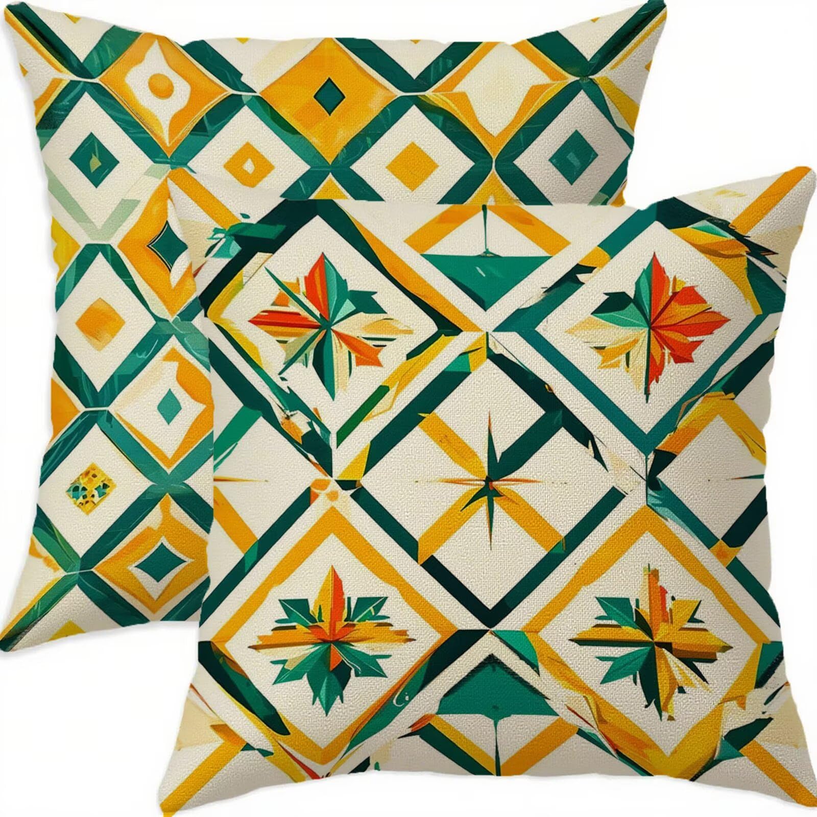 Housse coussin 70x70cm vintage imperméable pour protéger vos grands oreillers des taches