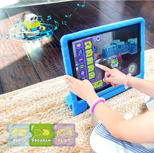 Miniatura 3 de PAI TECHNOLOGY BOTZEES Class Plus - Robots de codificación para niños, robot de control remoto, 8 en 1, juguetes STEM de realidad aumentada para