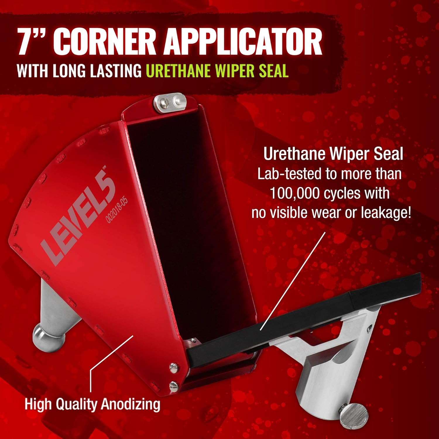 Rеvіеw Prоduсt 7-Inch Drywall Corner Applicator Box - LEVEL5 | Pro-Grade | Taping and Finishing Tools | Sheetrock Gyprock Wallboard Plasterboard Mud | 4-701