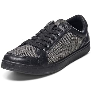 Alpine Swiss David Mens Fashion Sneakers Lace Up Low Top Retro Tennis Shoes
