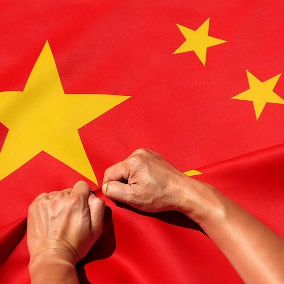Anley Rip-Proof Double Sided 3-Ply China Flag 3x5 Foot - Vivid Color, Canvas Header and Wrinkle Resistant - The Strongest, Longest Lasting Chinese National Flags 3 X 5 Ft Anley Rip-Proof Double Sided 3-Ply China Flag 3x5 Foot - Vivid Color, Canvas Header and Wrinkle Resistant - The Strongest, Longest Lasting Chinese National Flags 3 X 5 Ft