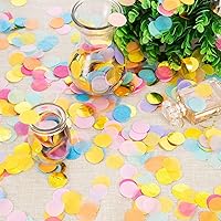 Vista 4 de Outus Confeti redondo multicolor de 1 pulgada (3.5 oz)