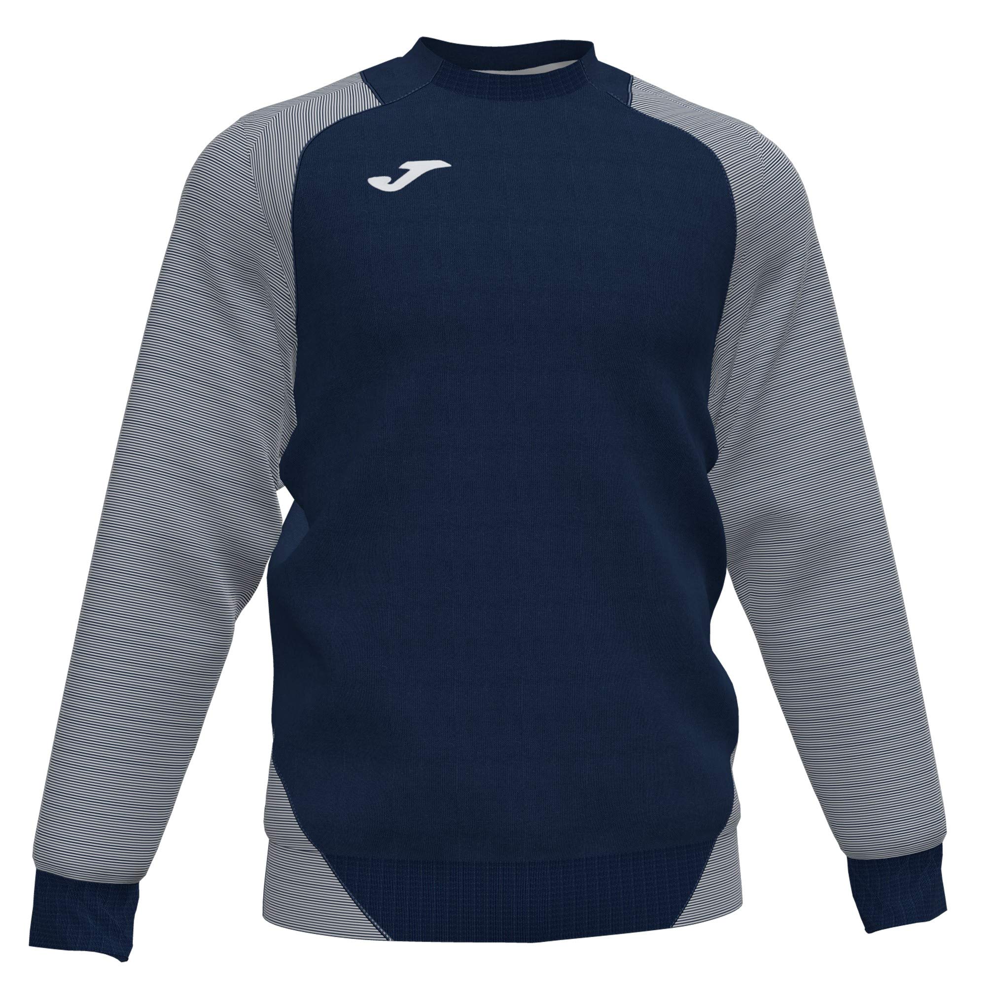 Joma Essential II Sweatshirts, Men, Navy-White, 2XS