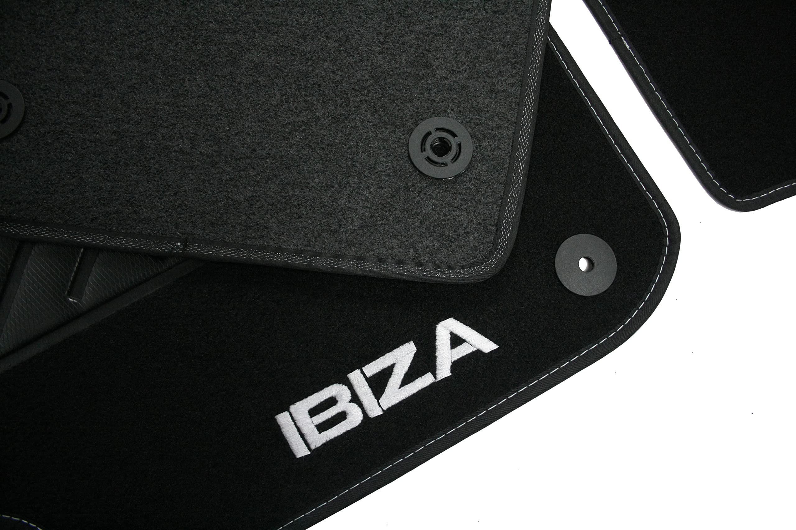 Tappetini Seat Ibiza IV Sportcoupe gomma e tessuto - AUTODOC
