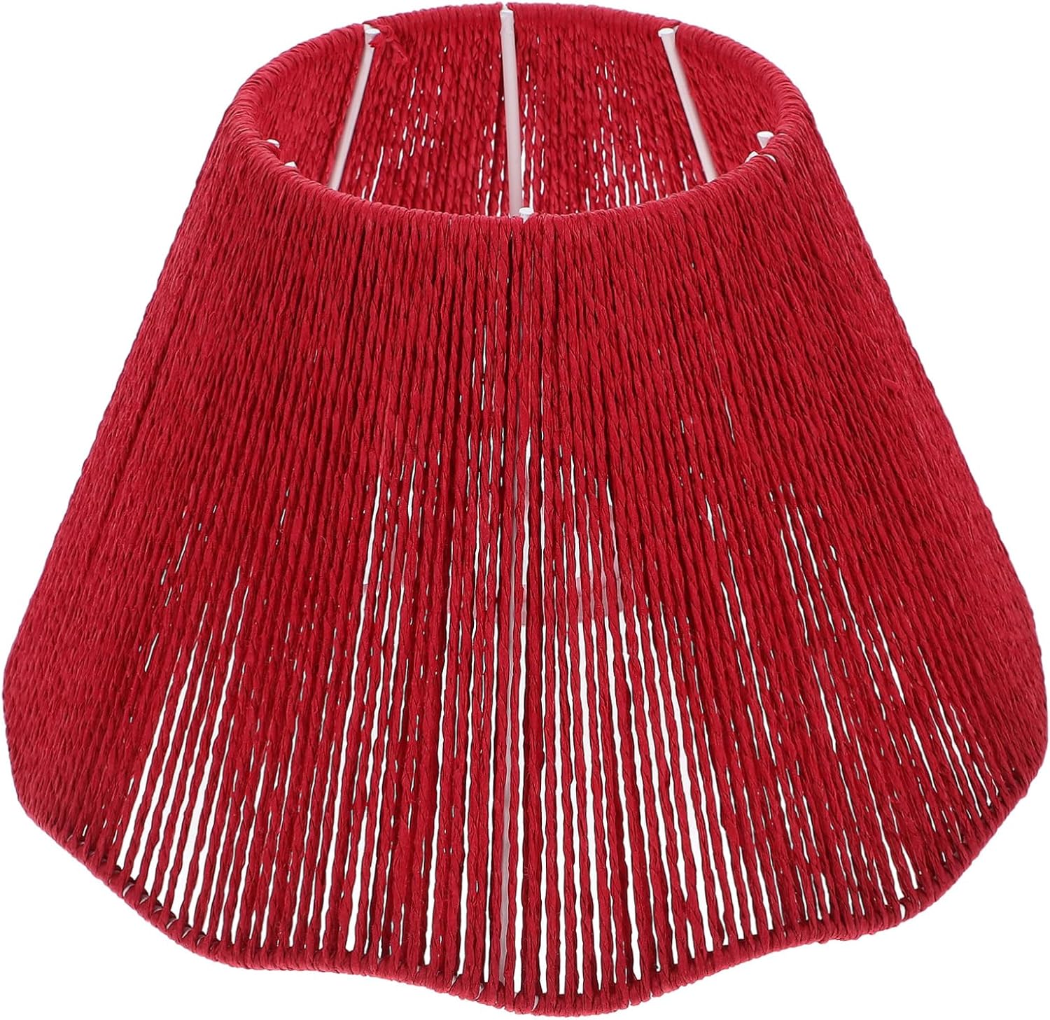 Artibetter Woven Rope Lampshade Replacement Decorative Hanging Light Cover for Bulbs Stylish Ceiling Pendant Lamp Shade for Home and Outdoor Use