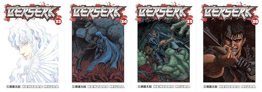 Berserk Complete Collection: Books 1-41 by Kentaro Miura