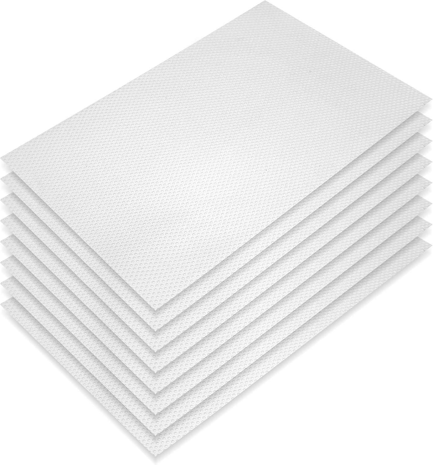 Refrigerator Liners 8 PCS, Translucent Fridge Liner