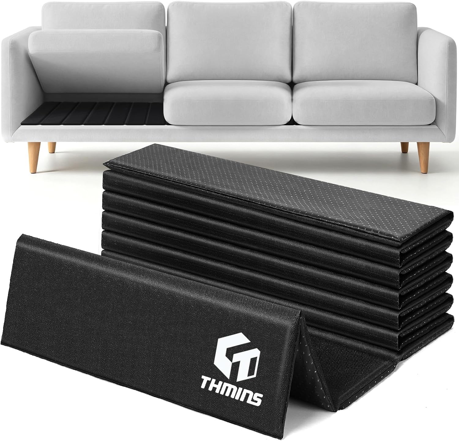 THMINS Heavy Duty Sofa Cushion Support Board for Sagging Sofas, 24''x 81'' Laminated Wood Sofa Cushion Support Board, Deep Support and Seat Protection