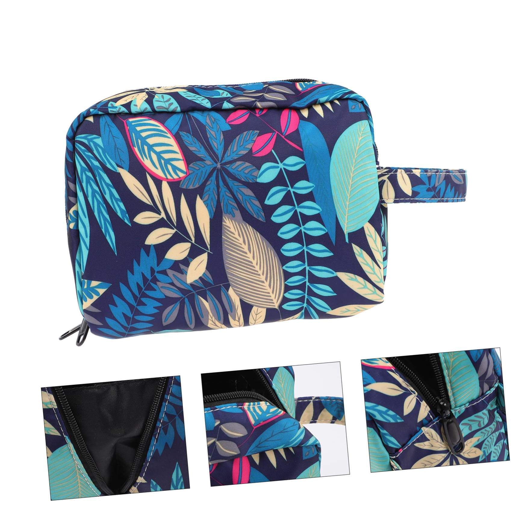 POPETPOP 3pezzi Borsa Cosmetica Da Viaggio Pochette Porta Trucco Portatile Con Cerniera Per Donne e Ragazze Trousse Multiuso Per Cosmetici e Necessità Da Toilette