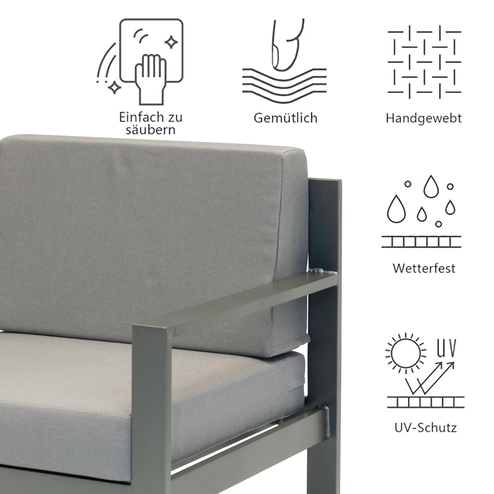 MFG Lounge-Set, 4-teilig