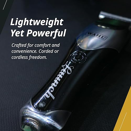 Miniatura 3 de Wahl Professional Launch Combo - Juego de cortadora inalámbrica y recortadora, motor giratorio de 6000 RPM, carga USB-C, tiempo de funcionamiento de