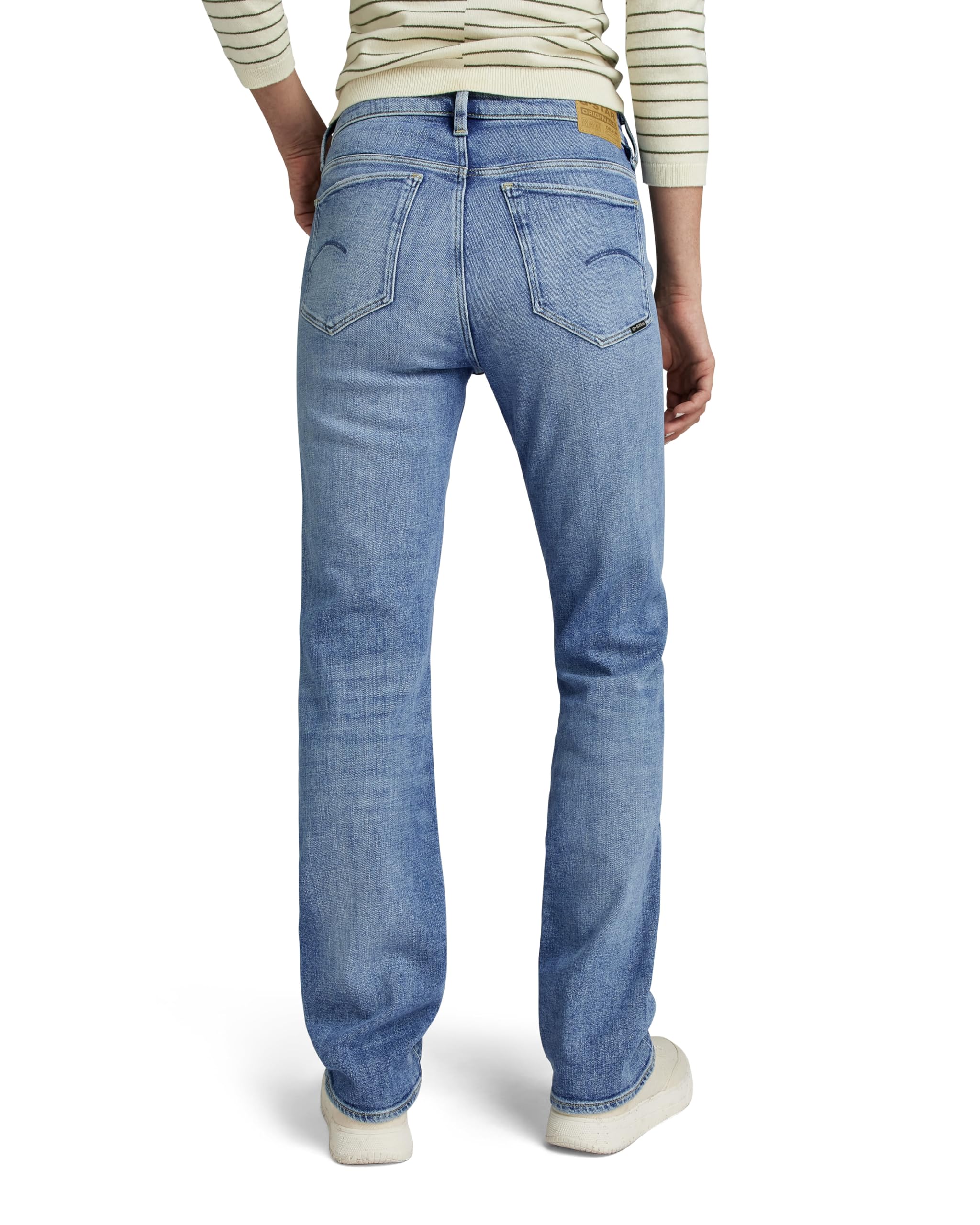 G-Star Damen Strace Straight Jeans