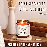Vista 7 de Regalos para Mamá de Gatos, Regalos de Gatos para Mujeres Únicos, Regalos para Amantes de los Gatos para Mujeres - Vela 'Best Cat Mom Ever