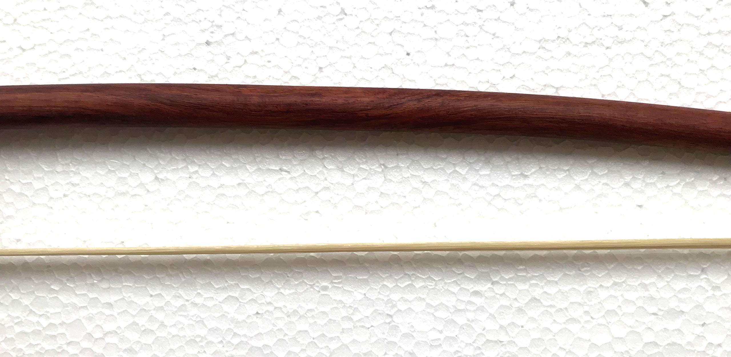 Horse Hair Bow for Sarangi Israj Dilruba Taus 26 Inch Mongolian natural White - Image 3