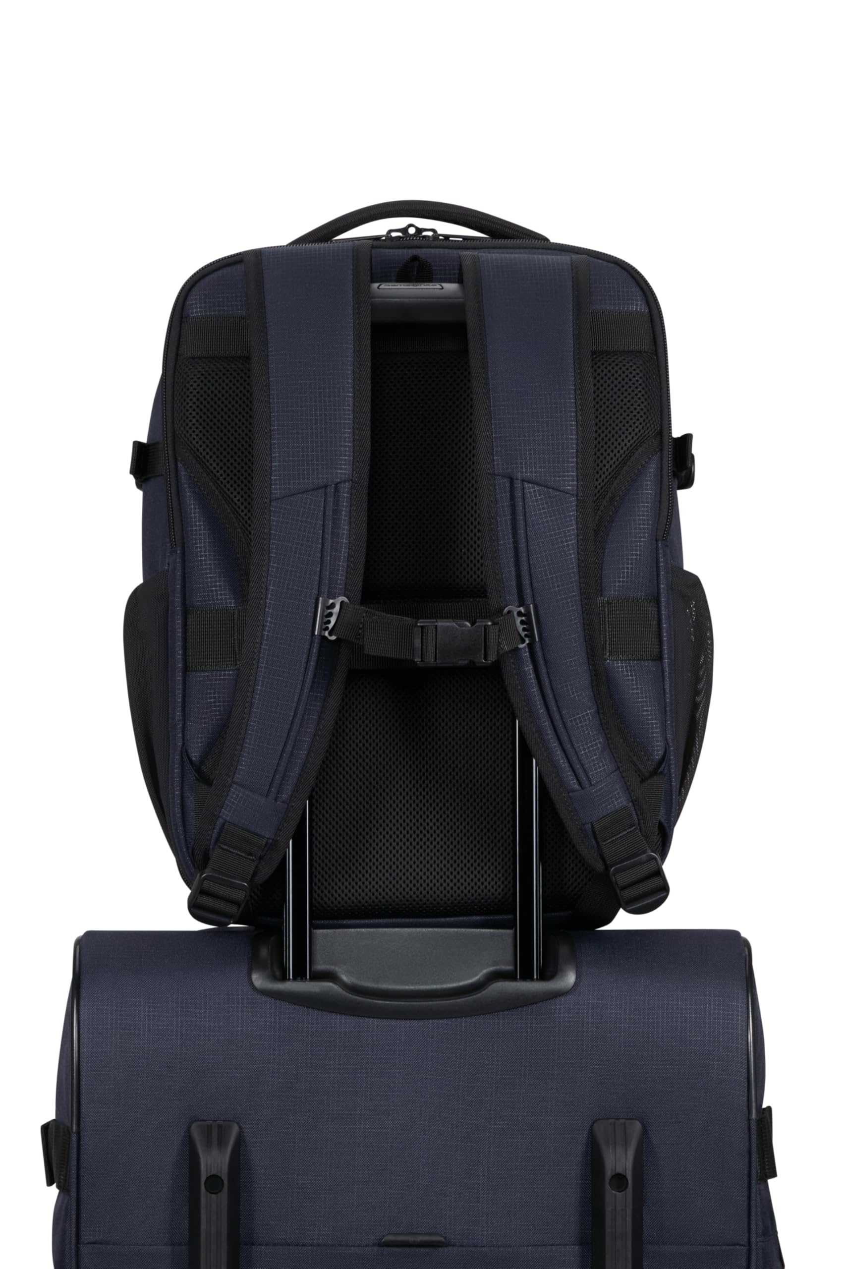 Samsonite Roader - Plecak Kabinowy 40x30x20 cm - Bagaz Podreczny dla Ryanair, Wizz Air & Vueling, Torba pod Siedzenie z Kieszenia na Laptopa 15.6", 26 L, 0.70 KG, Niebieski (Dark Blue)