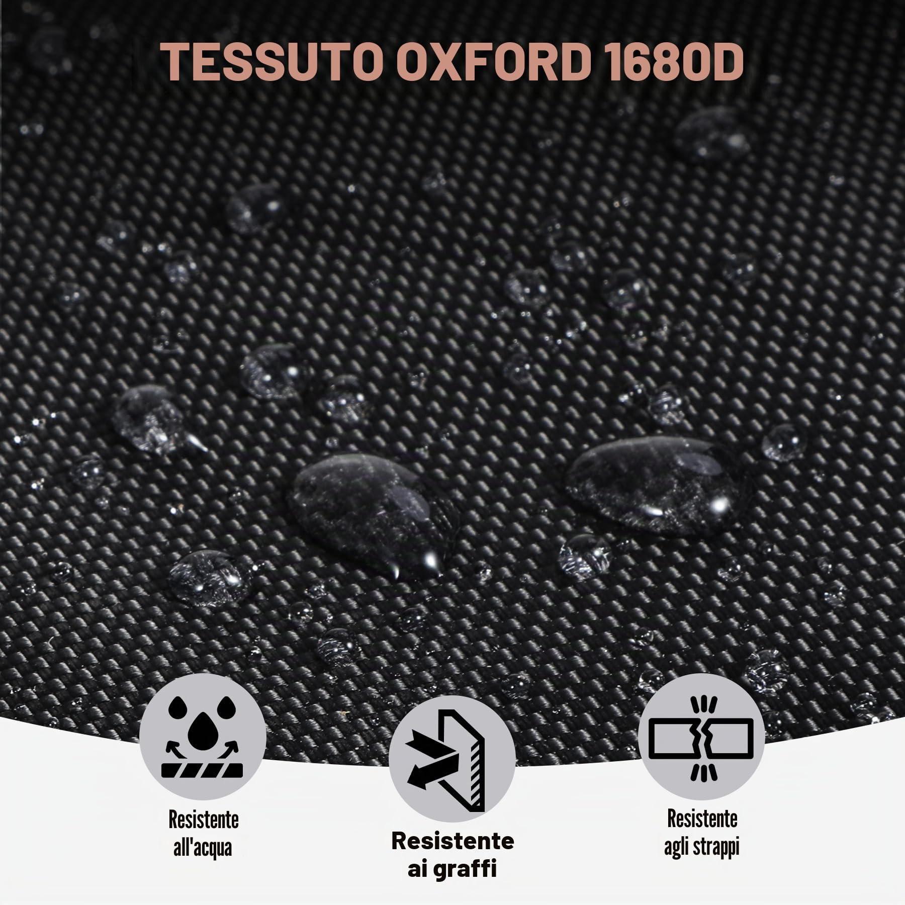 REDCAMP Borsone con ruote, grande borsone pieghevole da viaggio con rulli, nero, 85L/120L/140L, 140 l-nero
