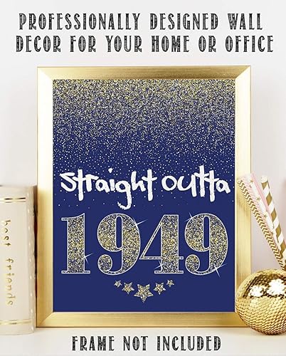 Miniatura 10 de Straight Outta 1940 Print - Great for Birthday Decorations, Class High School Reunion Decor, Party Banner Art Poster, Birthday Party Cool Gifts,