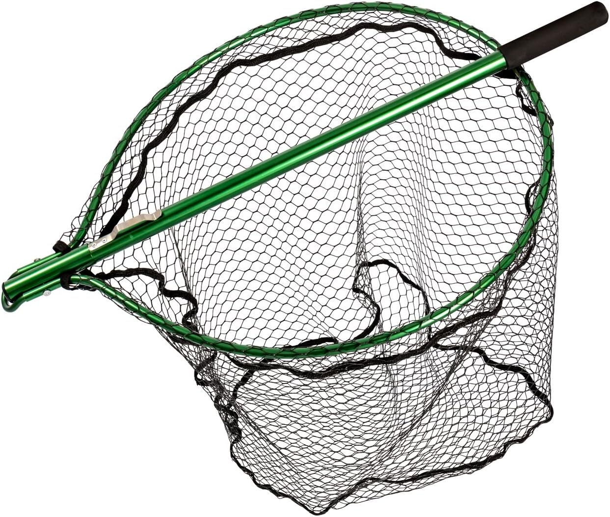 Snowbee Fly Game Fishing Net, Green Lightweight Aluminium Fly Fishing