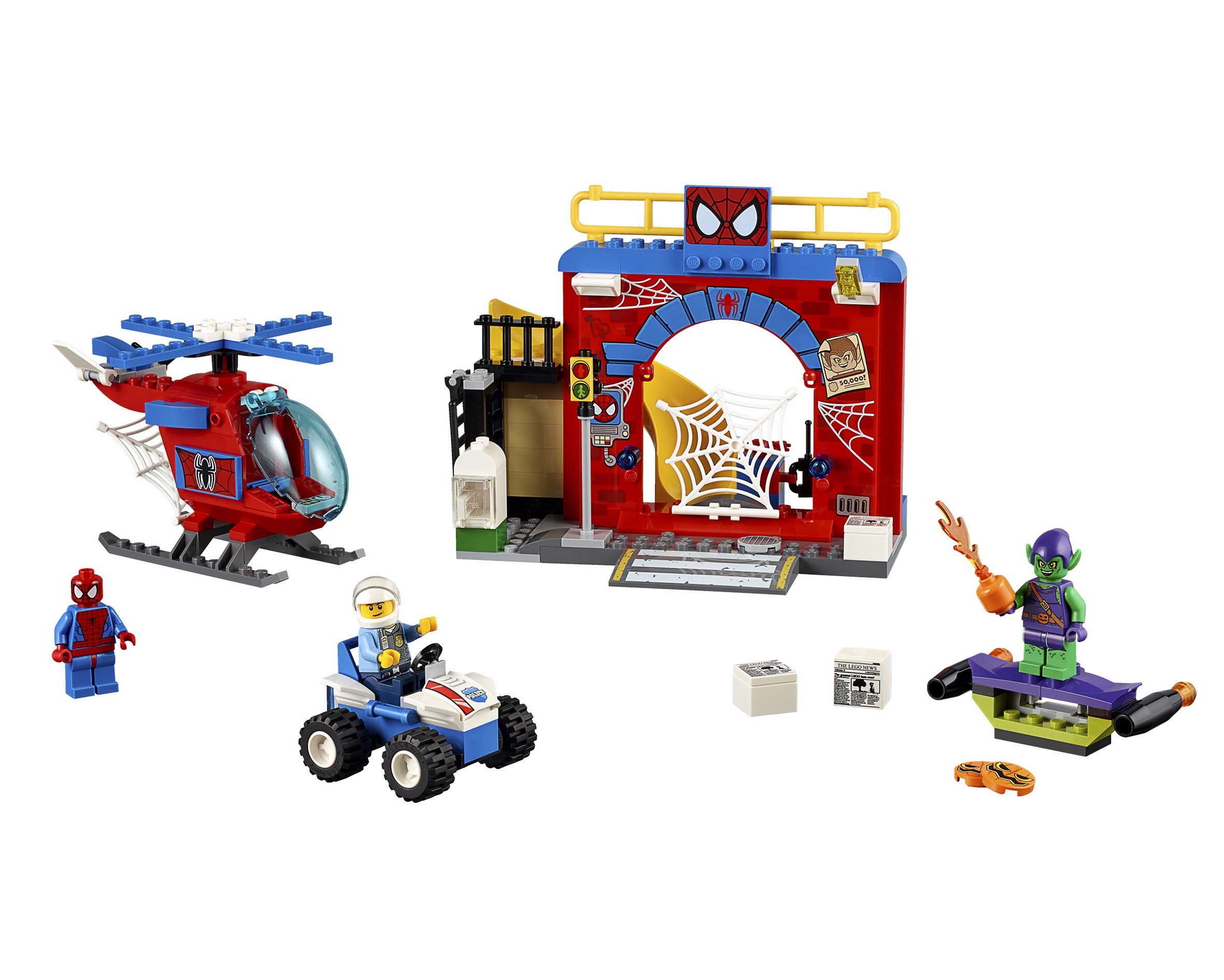 Buy LEGO 10687 Juniors Marvel Legends Spider-Man Hideout Online at  desertcartINDIA