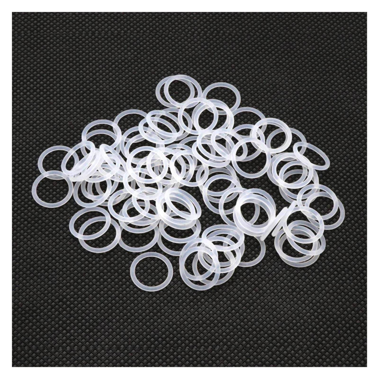 Juntas De Silicona Grado Alimenticio, Color Blanco, CS, 2 Mm Diámetro Exterior, 5~100, Arandelas Impermeables Goma VMQ, Tóricas, 10/50 Unidades FáCil De Usar(50Pcs,OD 72mm ID 68mm)