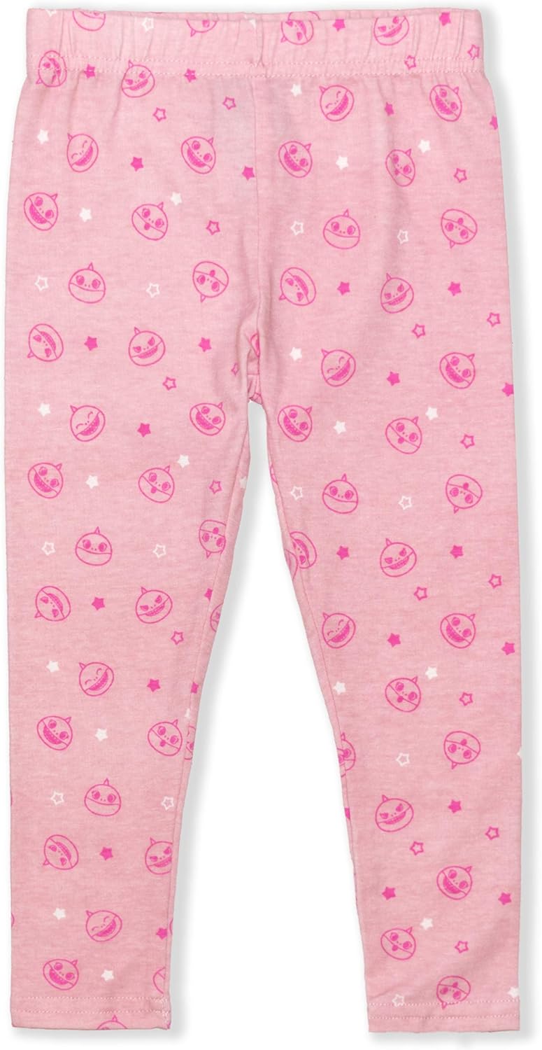 Nickelodeon Baby Shark Girls T-Shirts and Legging Pants Set for Infant and Toddlers - Image 3