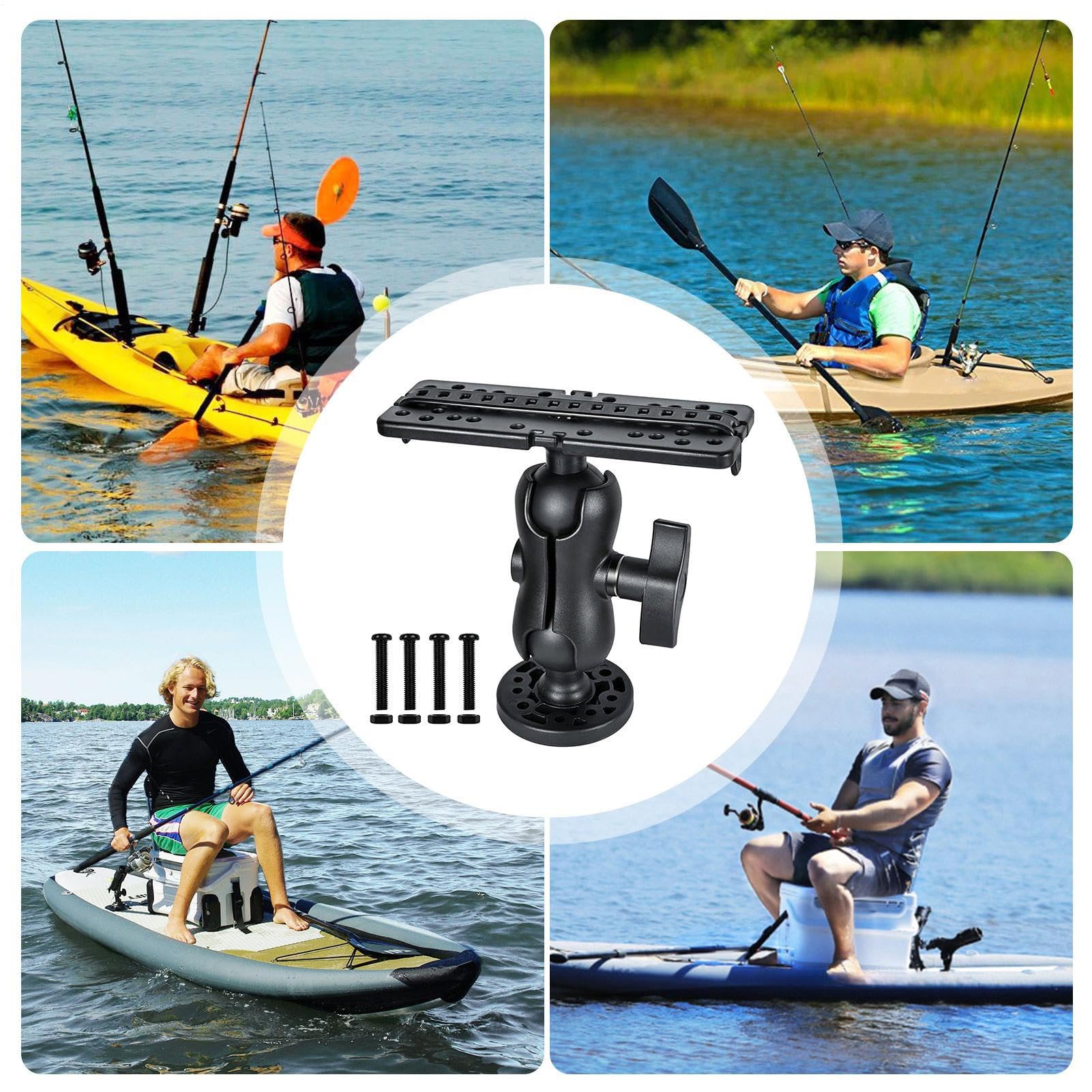 Amazon | マリン電子魚探マウント、魚群探知機マウントベース | 360