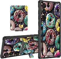 Vista 12 de Para Samsung Galaxy A03S Funda Para Teléfono Galaxy A03S Funda Billetera Con Titular De Tarjeta De Crédito Y Soporte De Doble Capa De PC Duro Funda